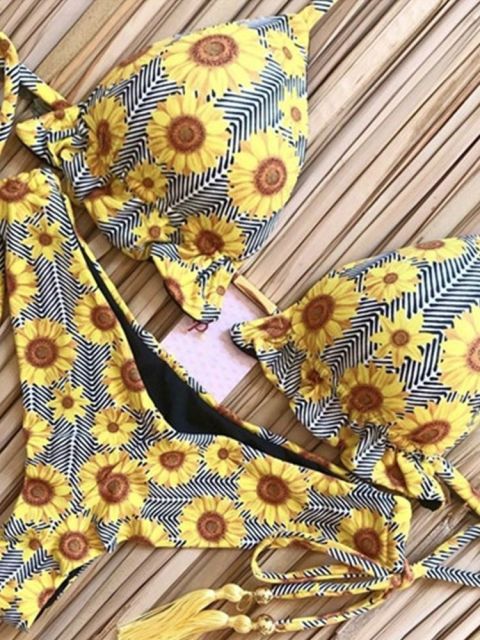 Bikinis Satz Push up