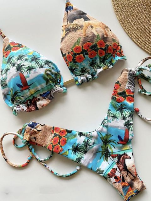 Bikinis Satz Push up