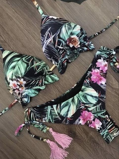 Bikinis Satz Push up