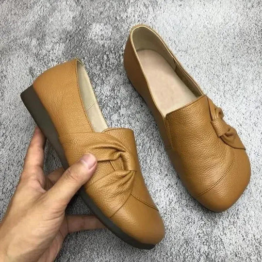Leder Damen Schuhe mit rutschfester Sohle – Aurora