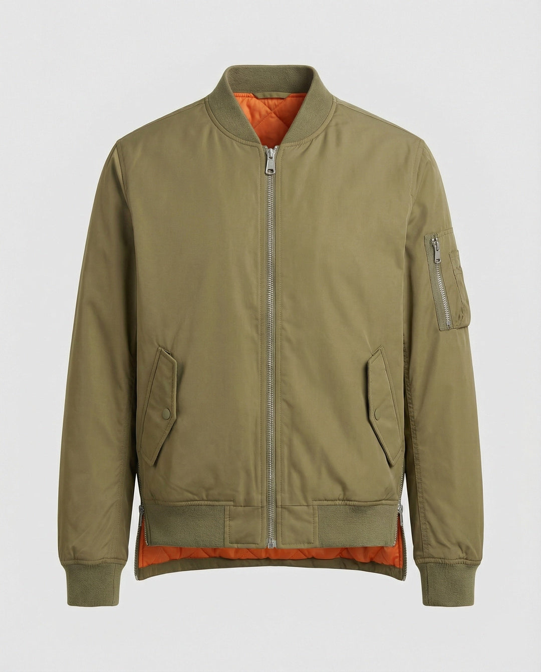 Damen gefütterte Bomberjacke