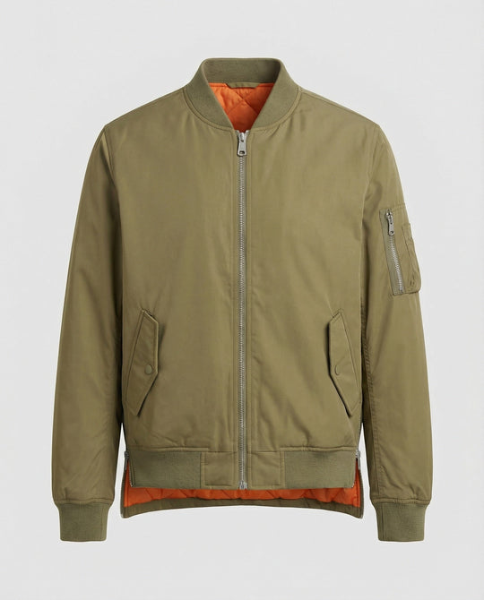 Damen gefütterte Bomberjacke