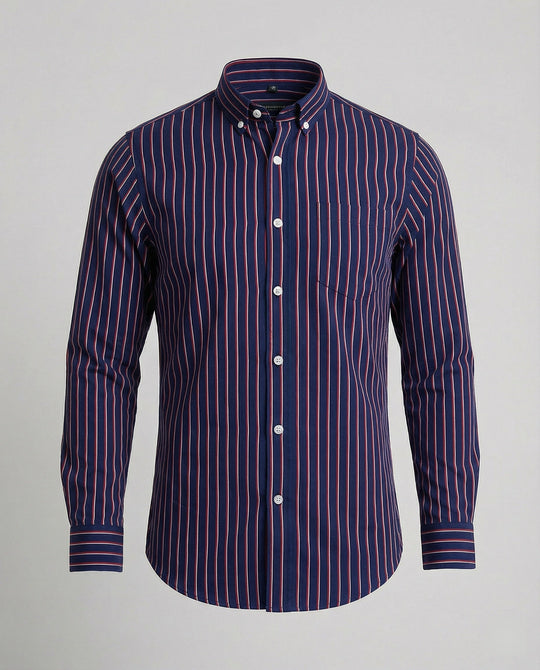 Herren Businesshemd Slim Kentkragen