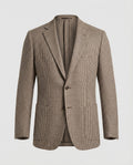 Herren Blazer Leinen Sakko leger