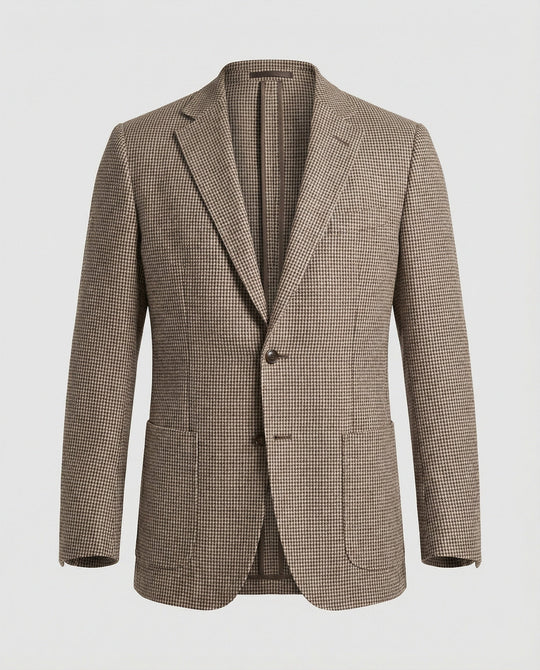 Herren Blazer Leinen Sakko leger