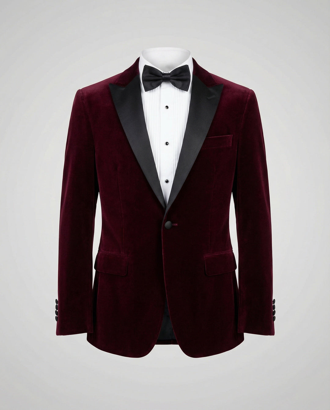Herren Sommerjacke mit Schmaler Passform und Kontrastierendem Revers