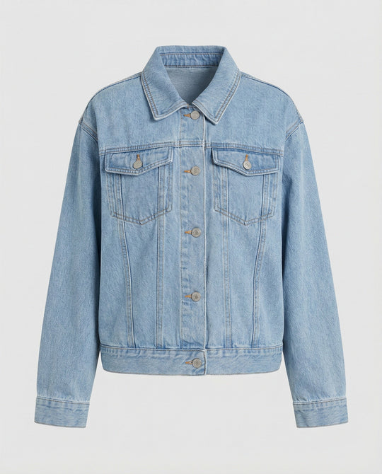 Damen Jeansjacke Damen Oversize