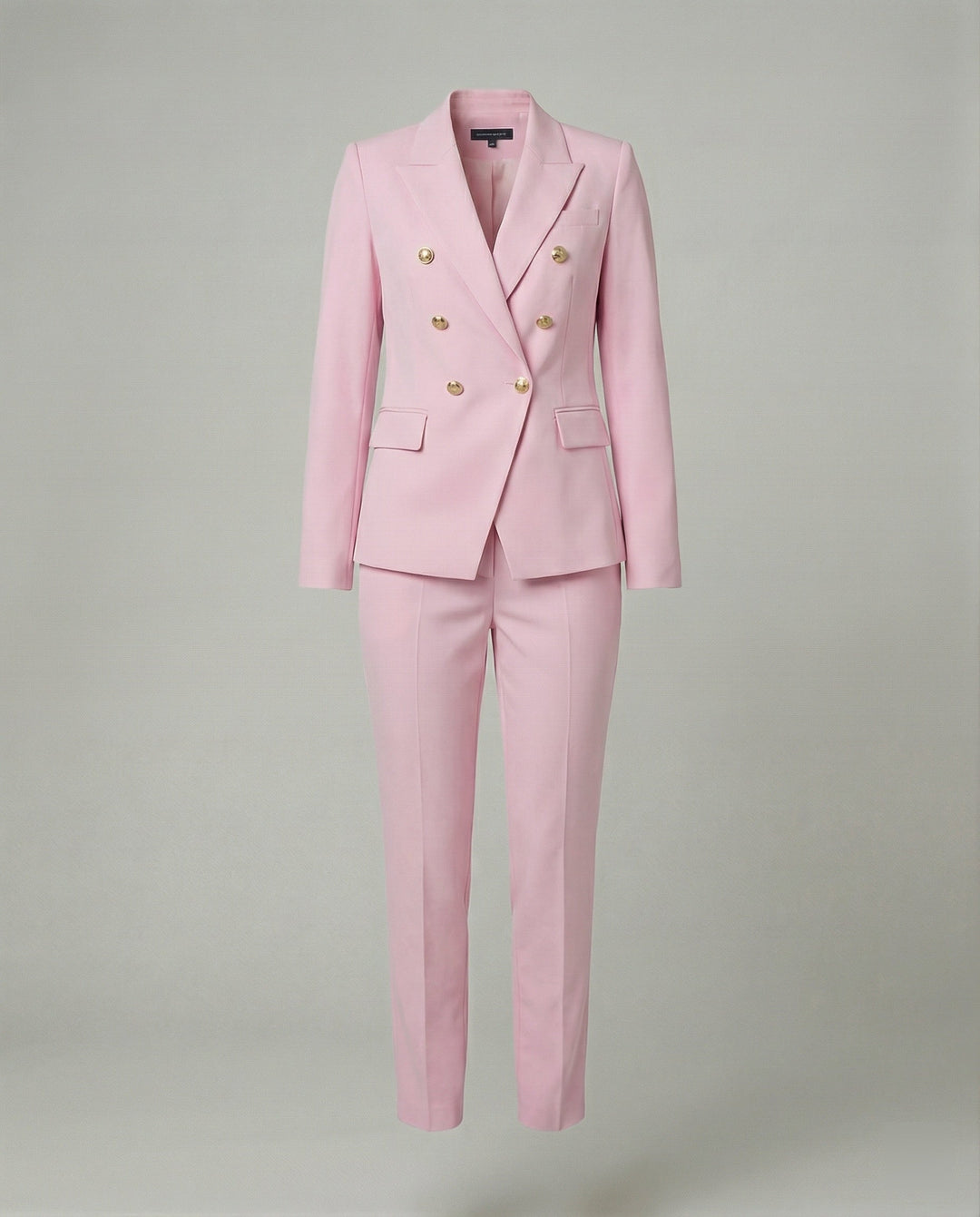 Shopnory | Damen Satz mit Schickem Knopf Blazer