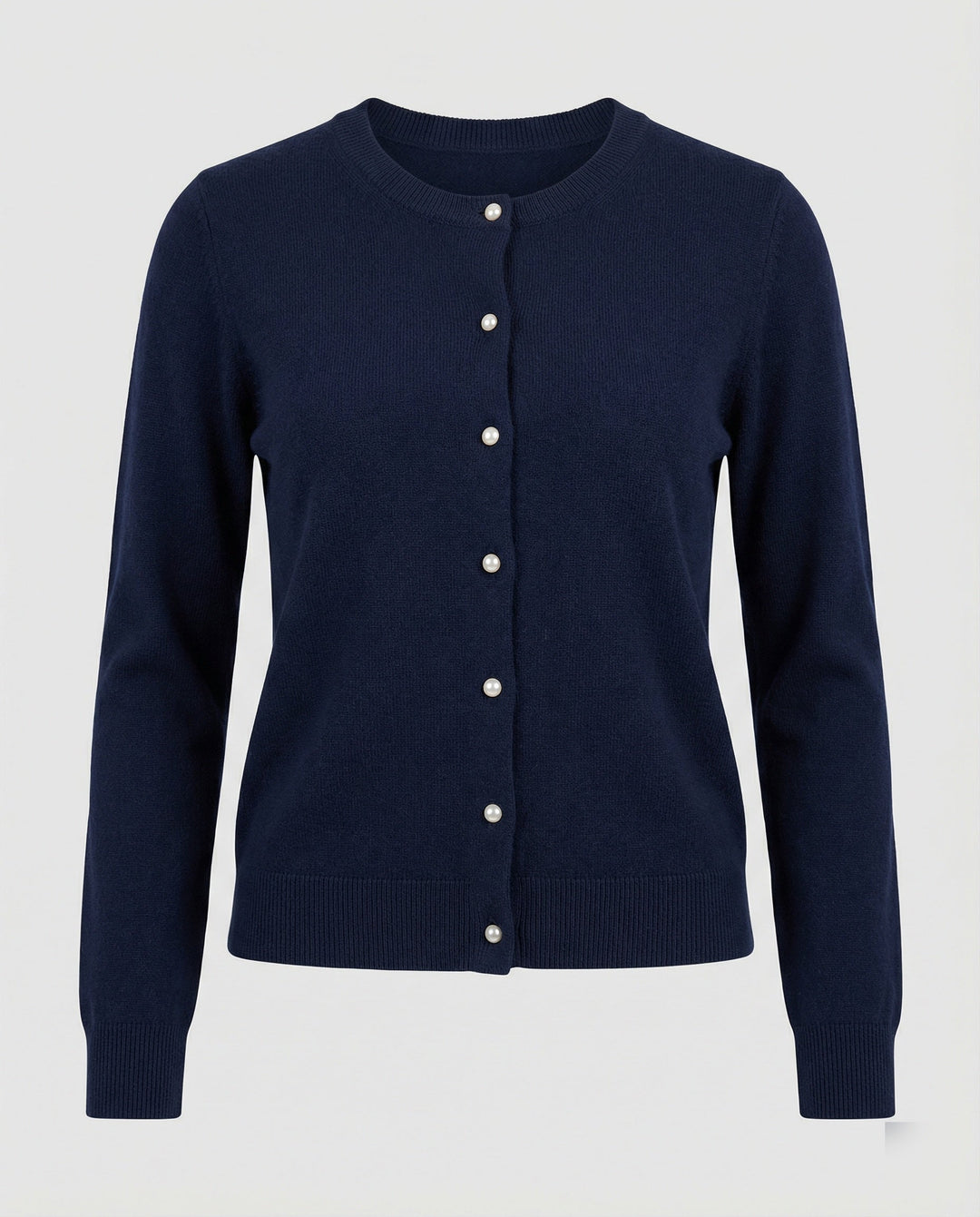 Damen Feinstrick Cardigan mit Knopfleiste und weichem Material