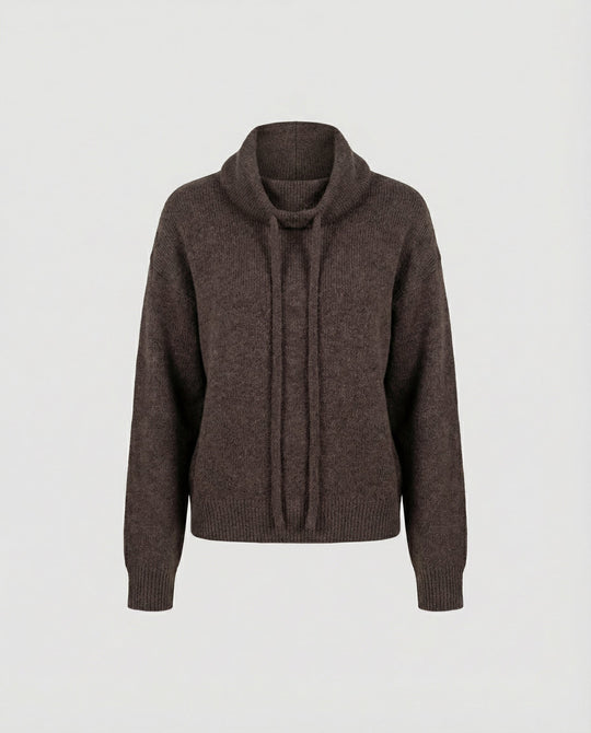 Merinowolle Damen Rollkragenpulli