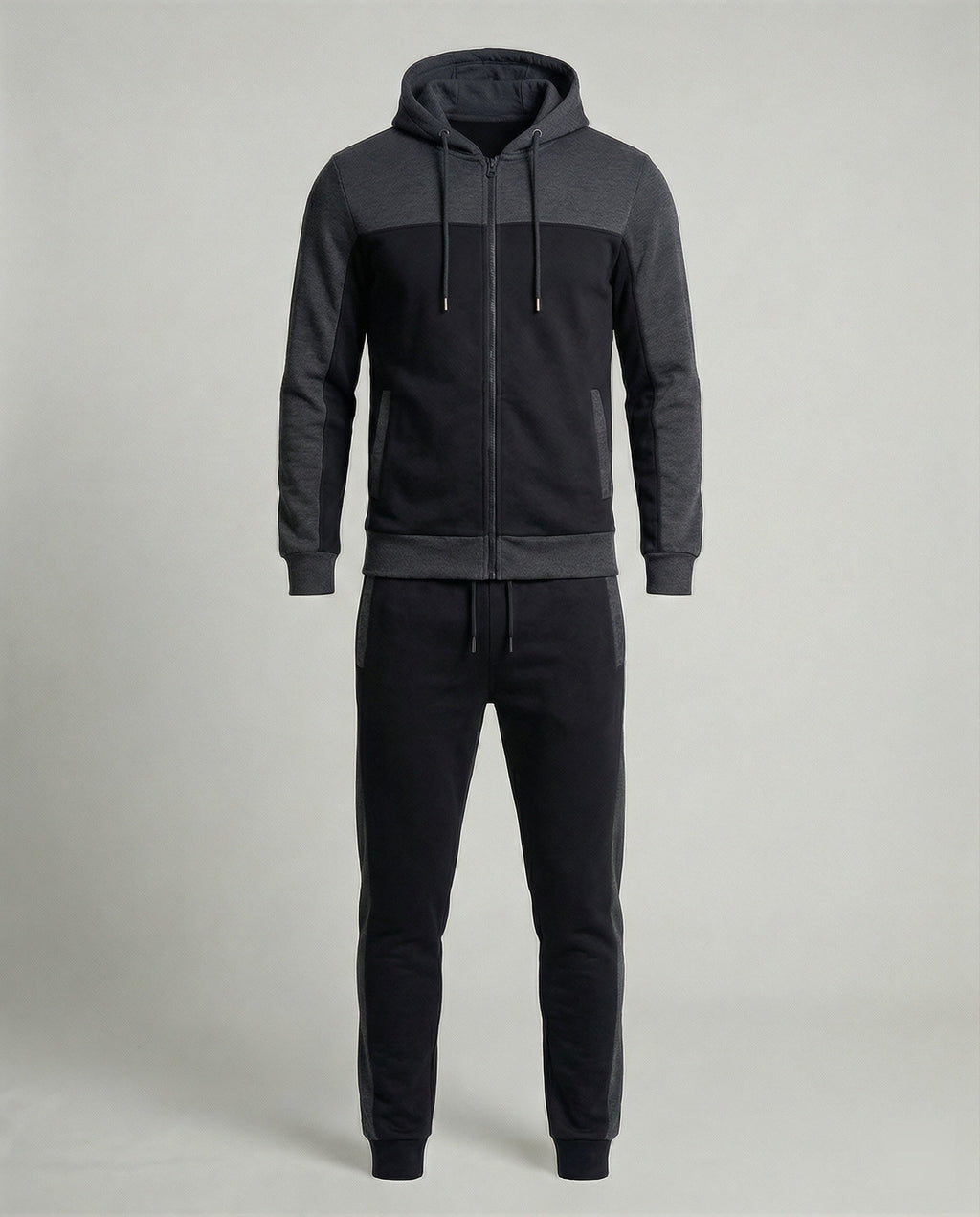 Herren Sportlicher Jogginganzug Slim Fit