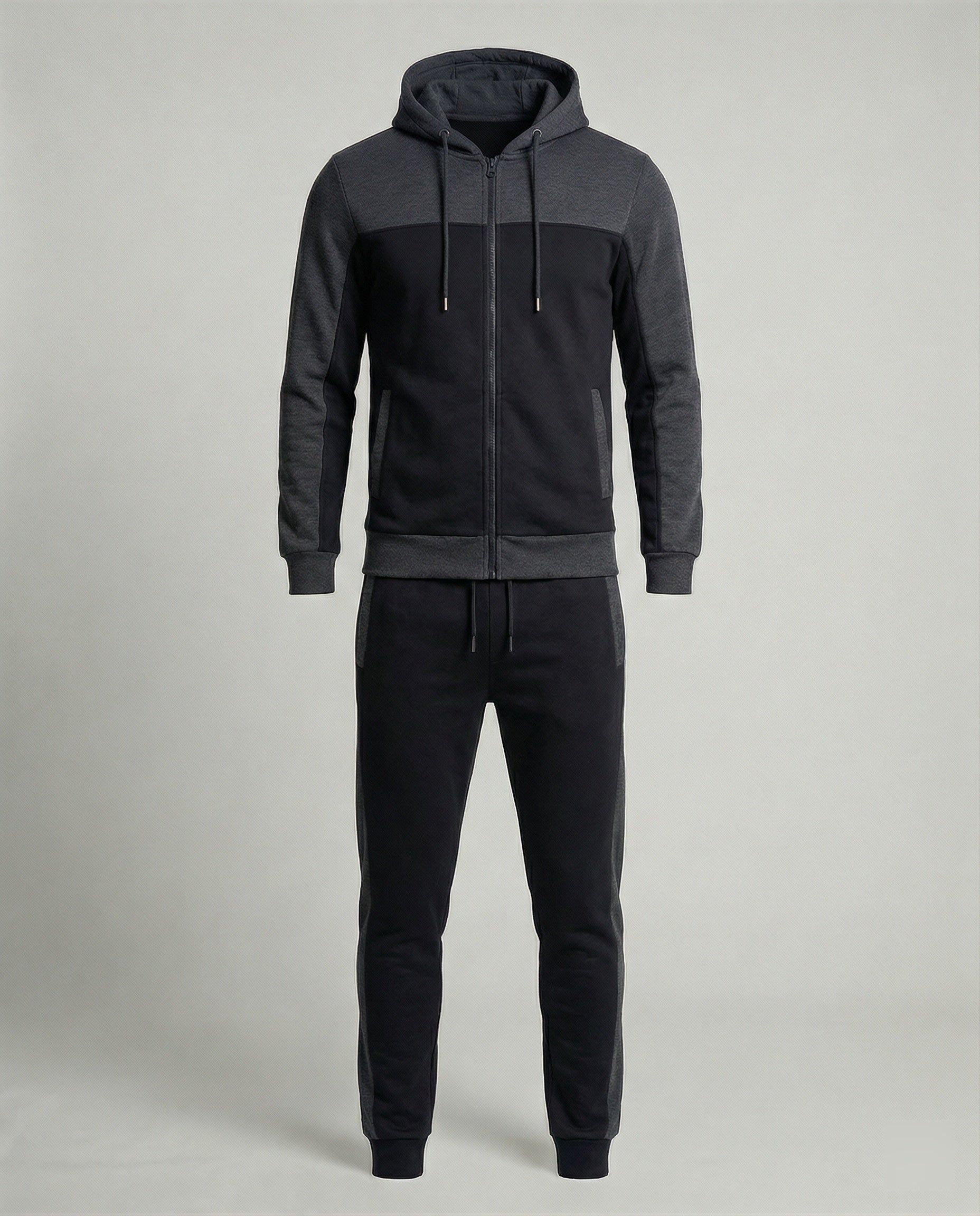 Herren Sportlicher Jogginganzug Slim Fit