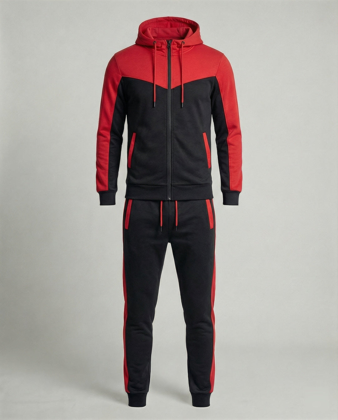 Herren Sportlicher Jogginganzug Slim Fit