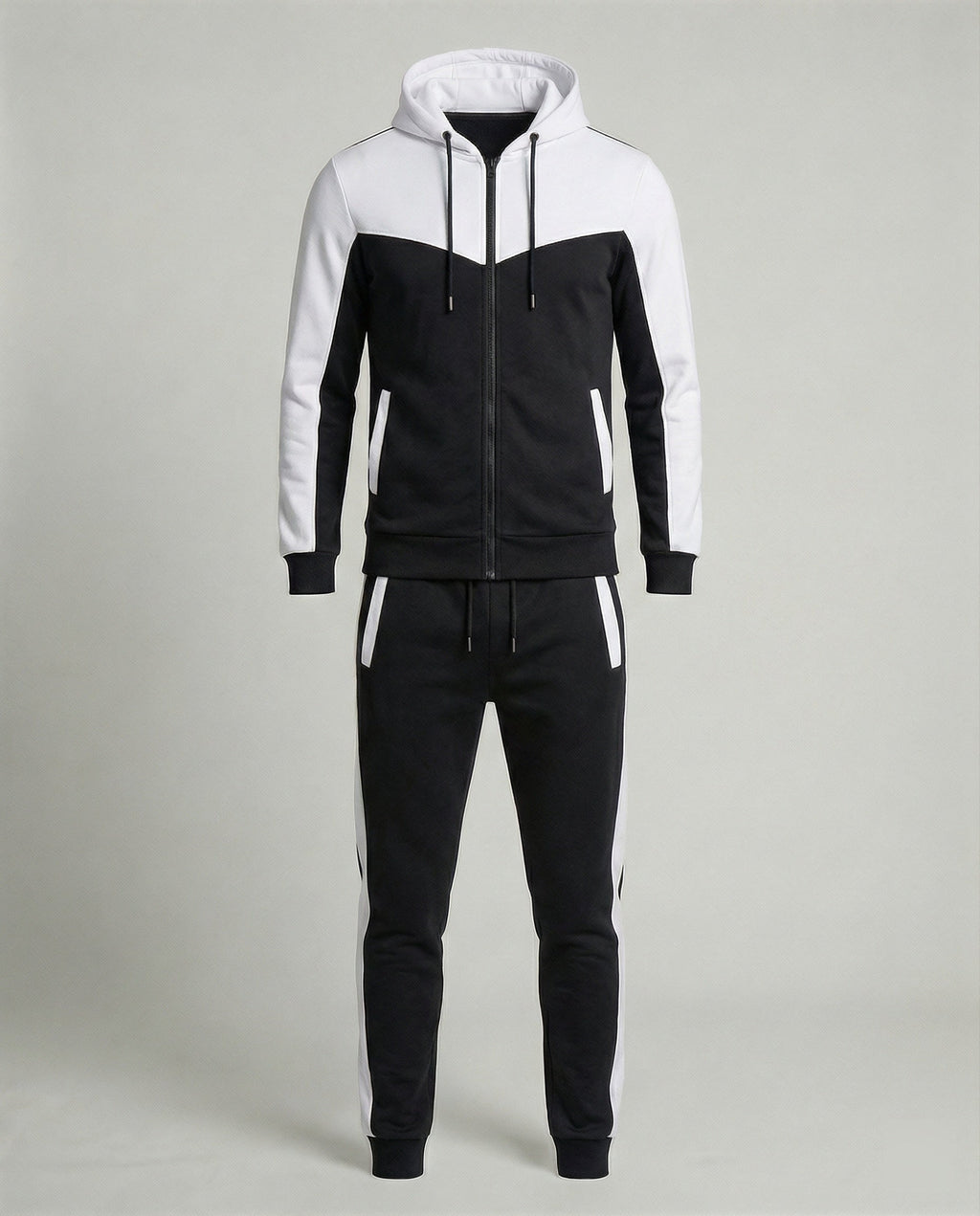 Herren Sportlicher Jogginganzug Slim Fit