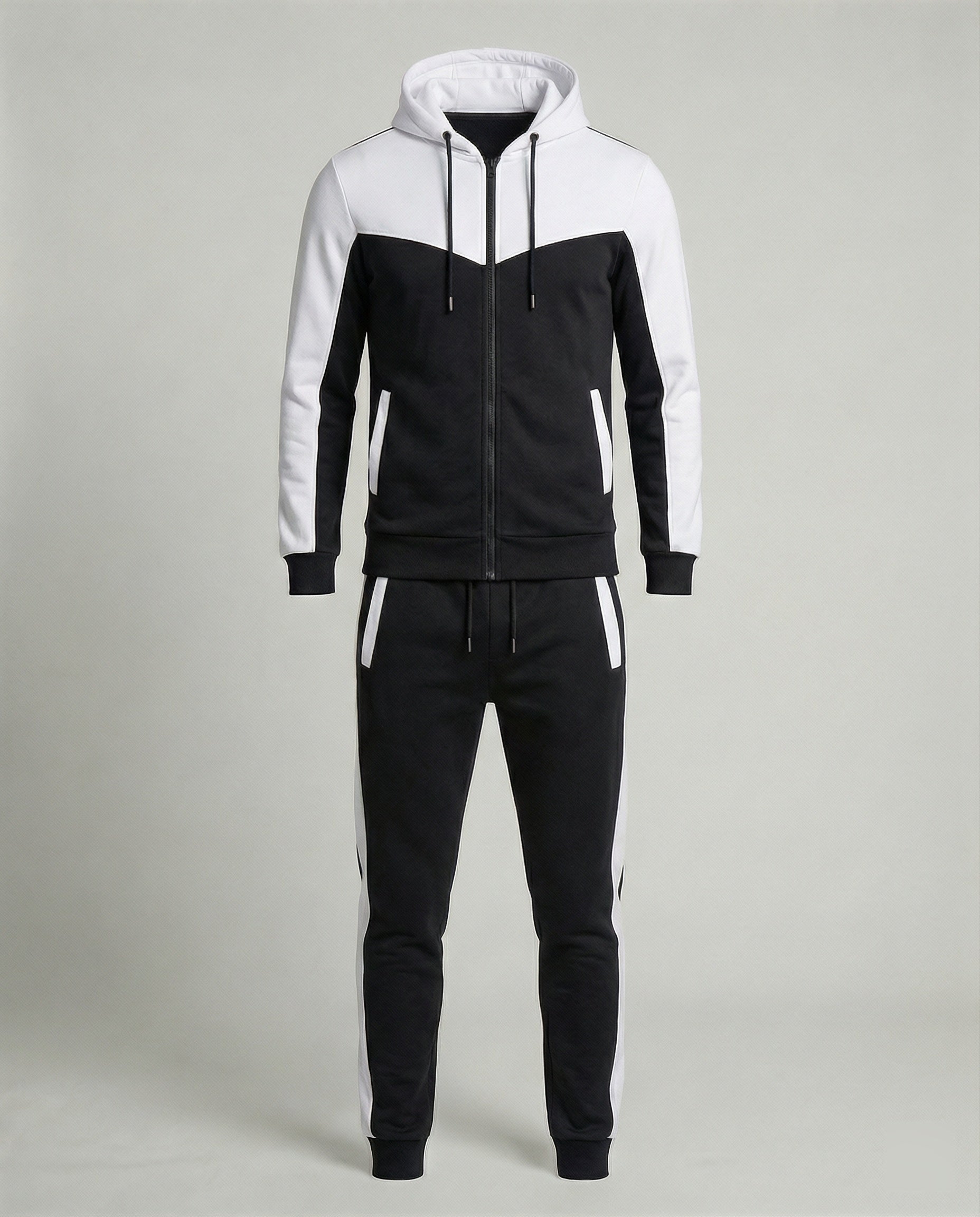 Herren Sportlicher Jogginganzug Slim Fit