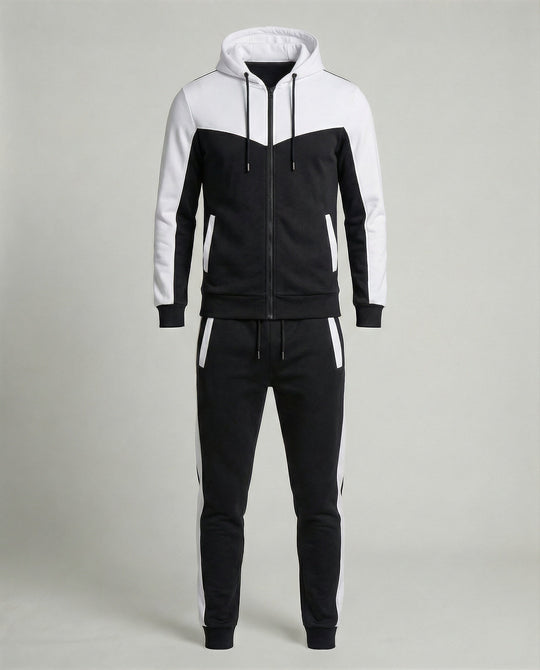Herren Sportlicher Jogginganzug Slim Fit