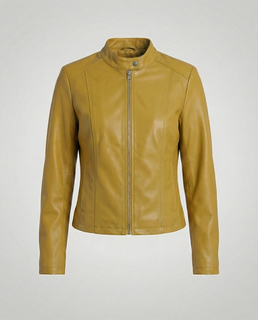 Damen Bikerjacke Lederimitat