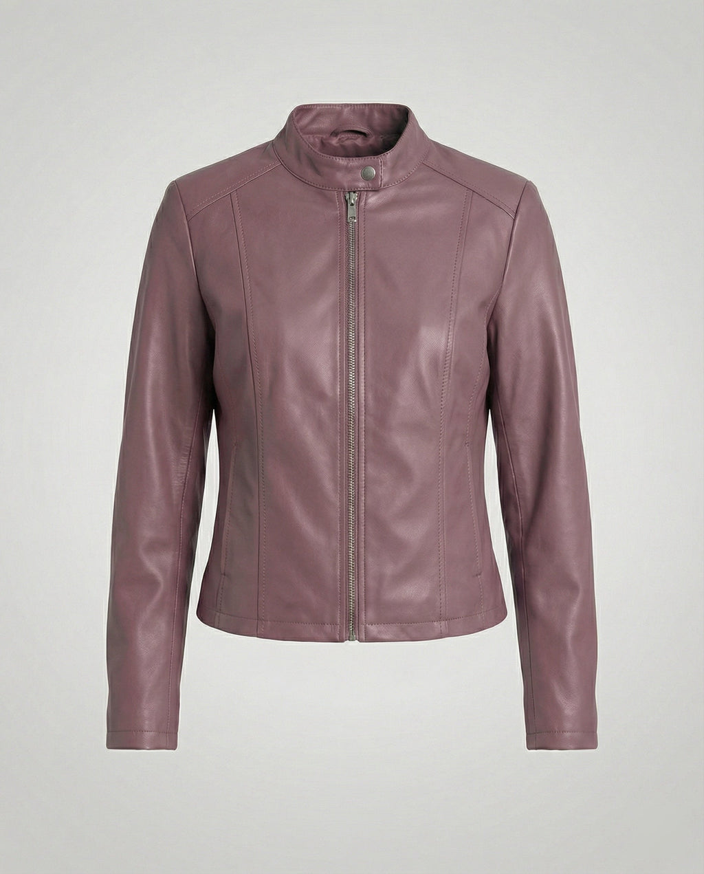 Damen Bikerjacke Lederimitat