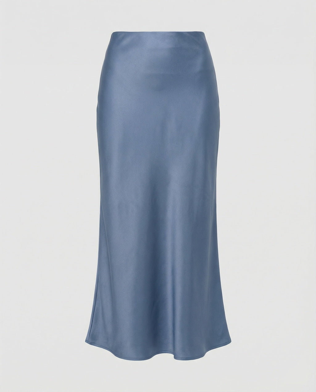 Damen Maxirock Satin High Waist