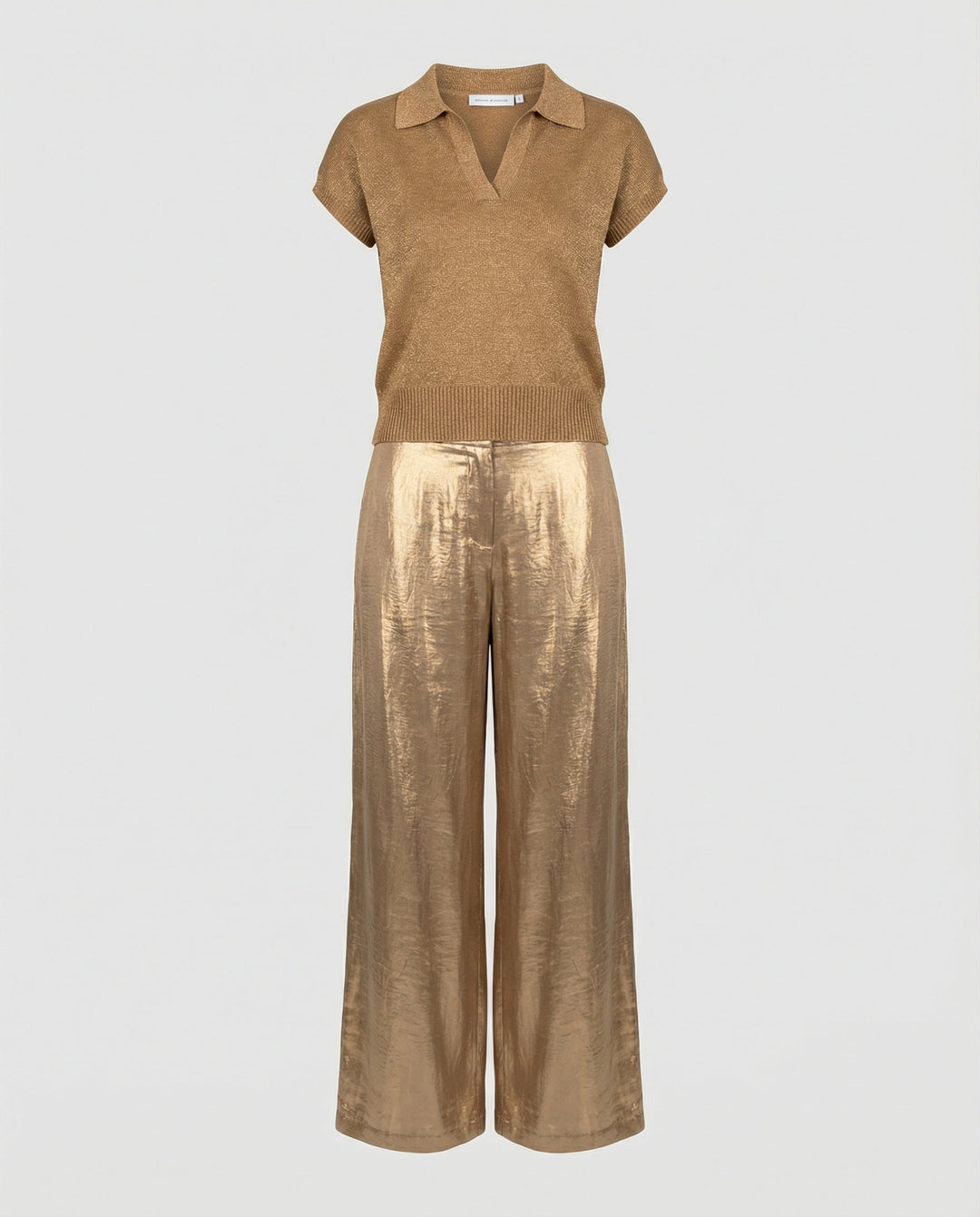 Damen Top- und Hosen-Set mit Bequemem Schnitt & Stylischem Design