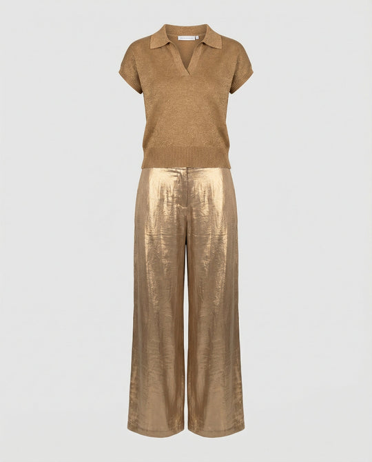 Damen Top- und Hosen-Set mit Bequemem Schnitt & Stylischem Design