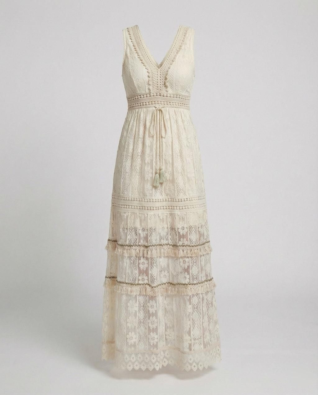 ShopNory | Anmutiges Boho-Spitzenkleid für Den Sommer