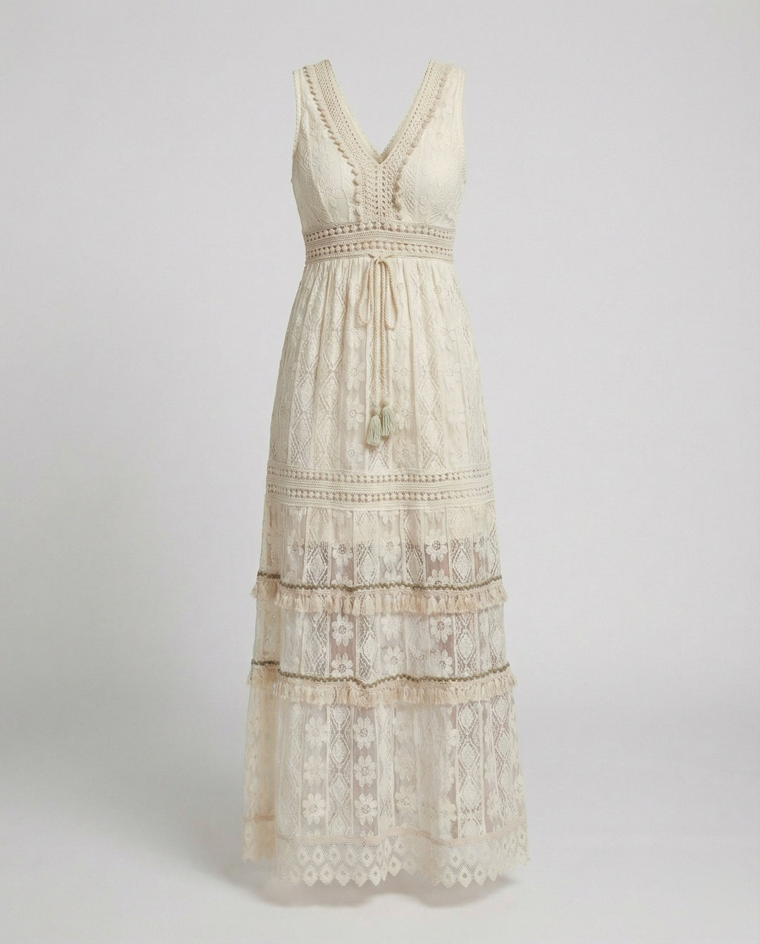 ShopNory | Anmutiges Boho-Spitzenkleid für Den Sommer