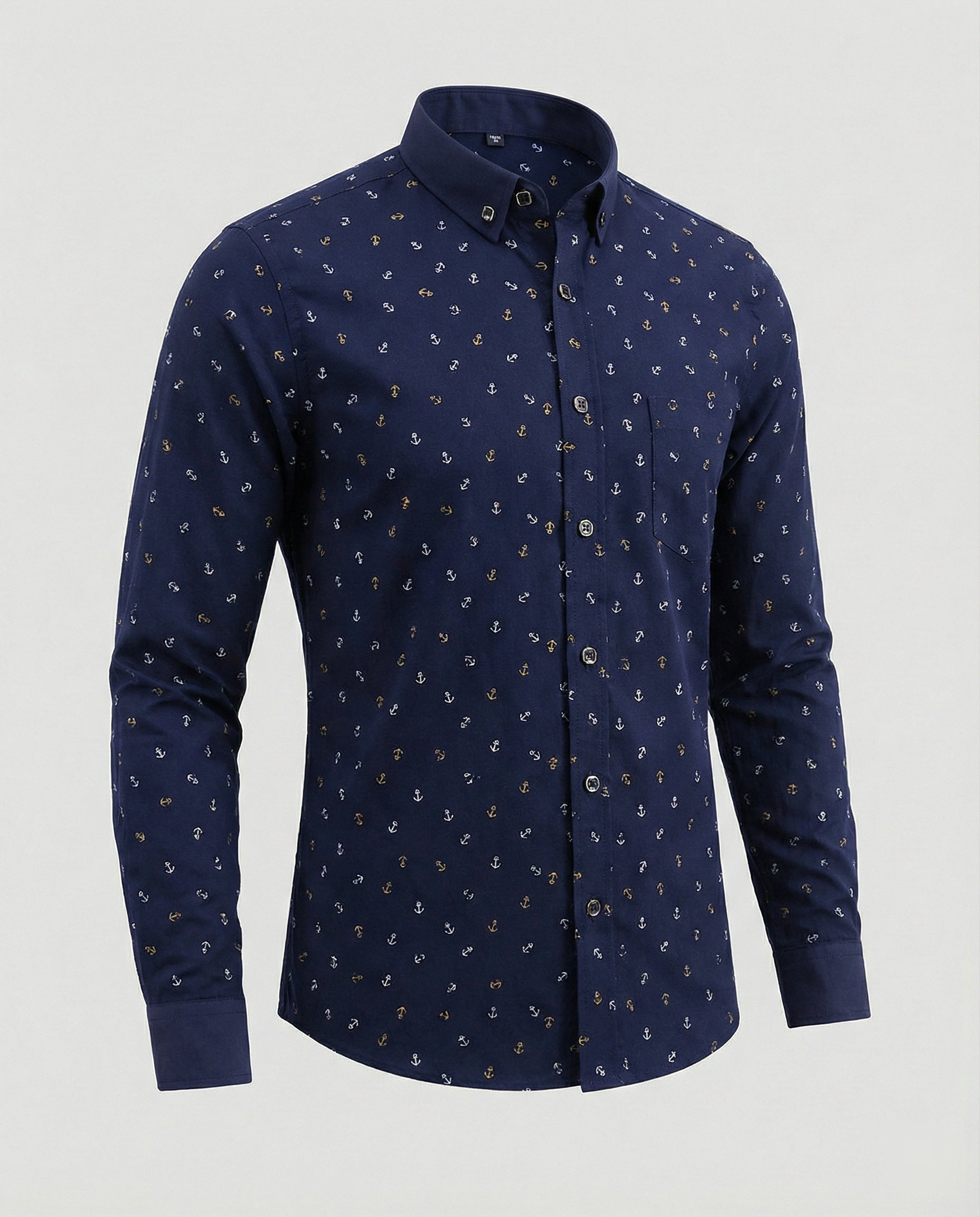 Herren Businesshemd Slim Kentkragen