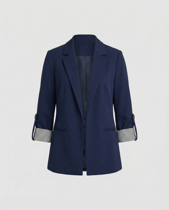 Eleganter Business Longblazer Mit
