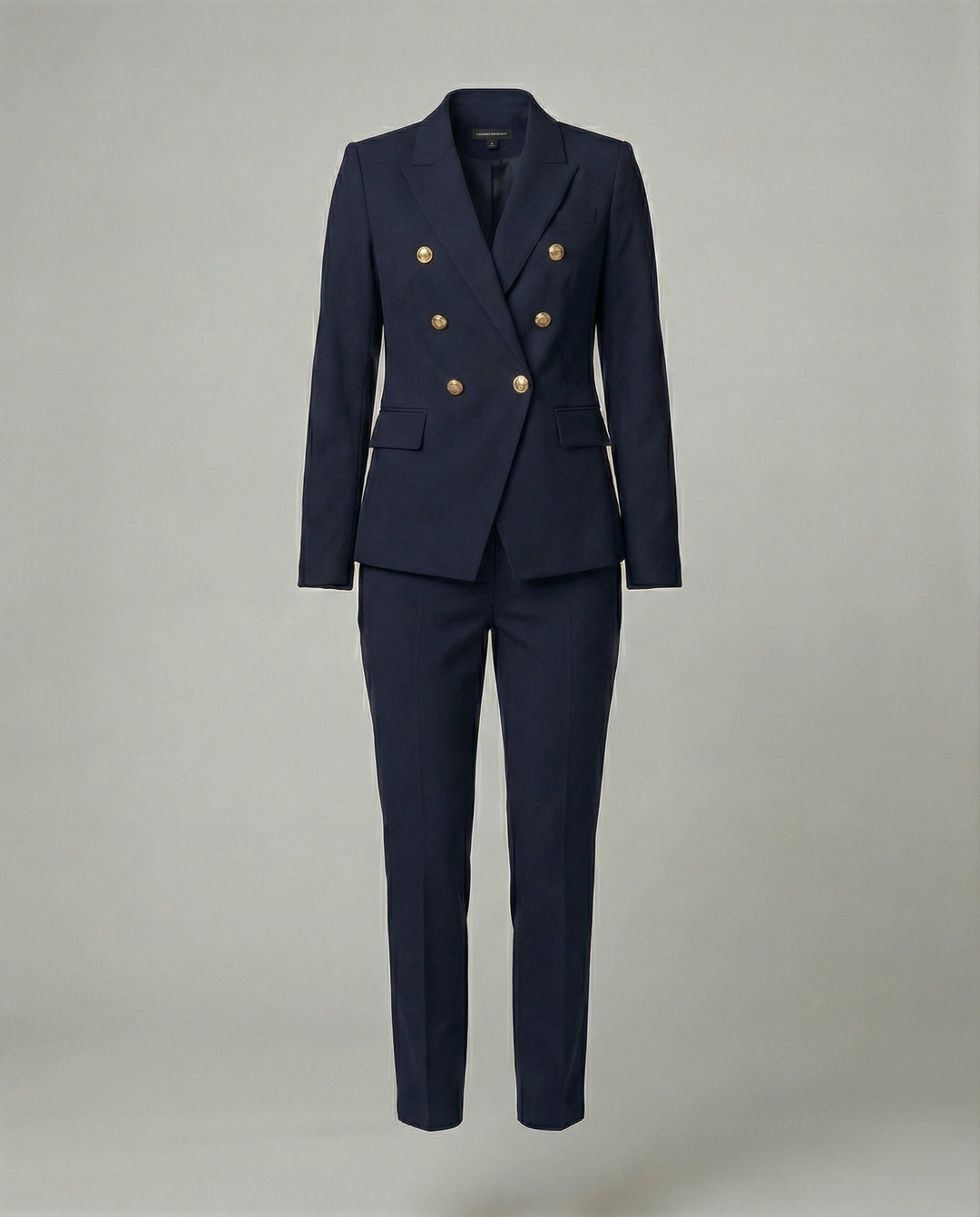 Shopnory | Damen Satz mit Schickem Knopf Blazer