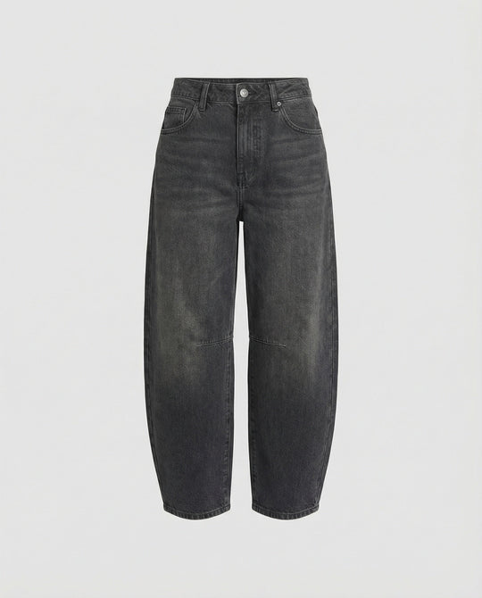 ShopNory | Mid Rise Barrel Jeans für Damen