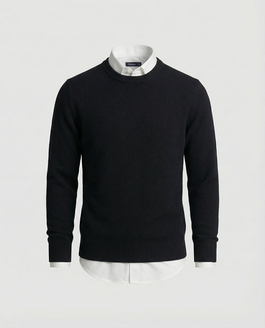 Luxuriöser Kaschmirpullover Herbst