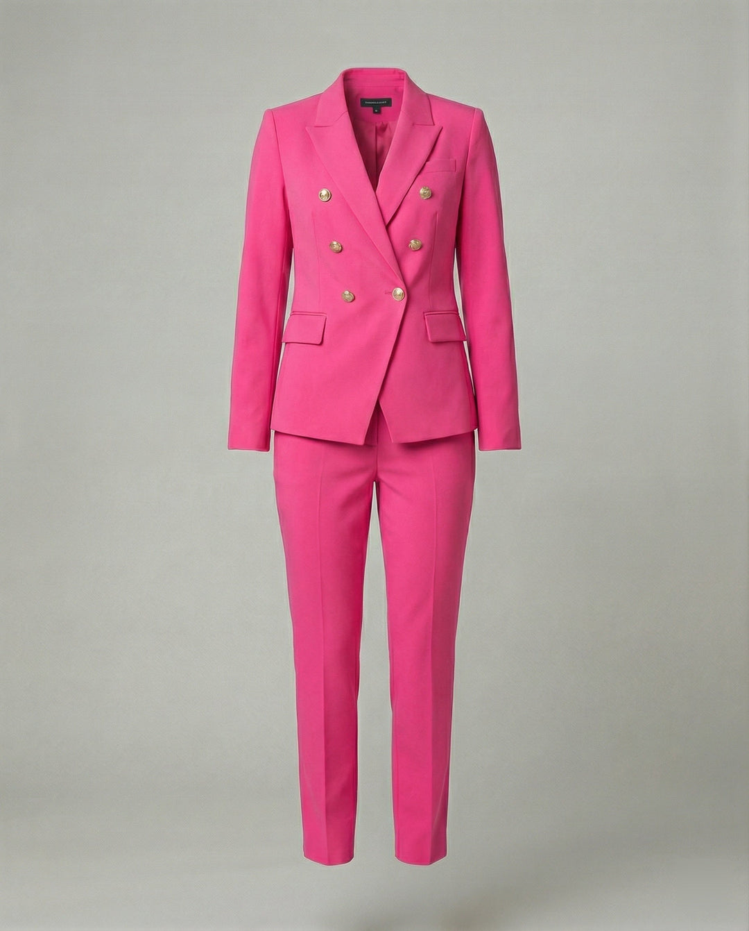 Shopnory | Damen Satz mit Schickem Knopf Blazer