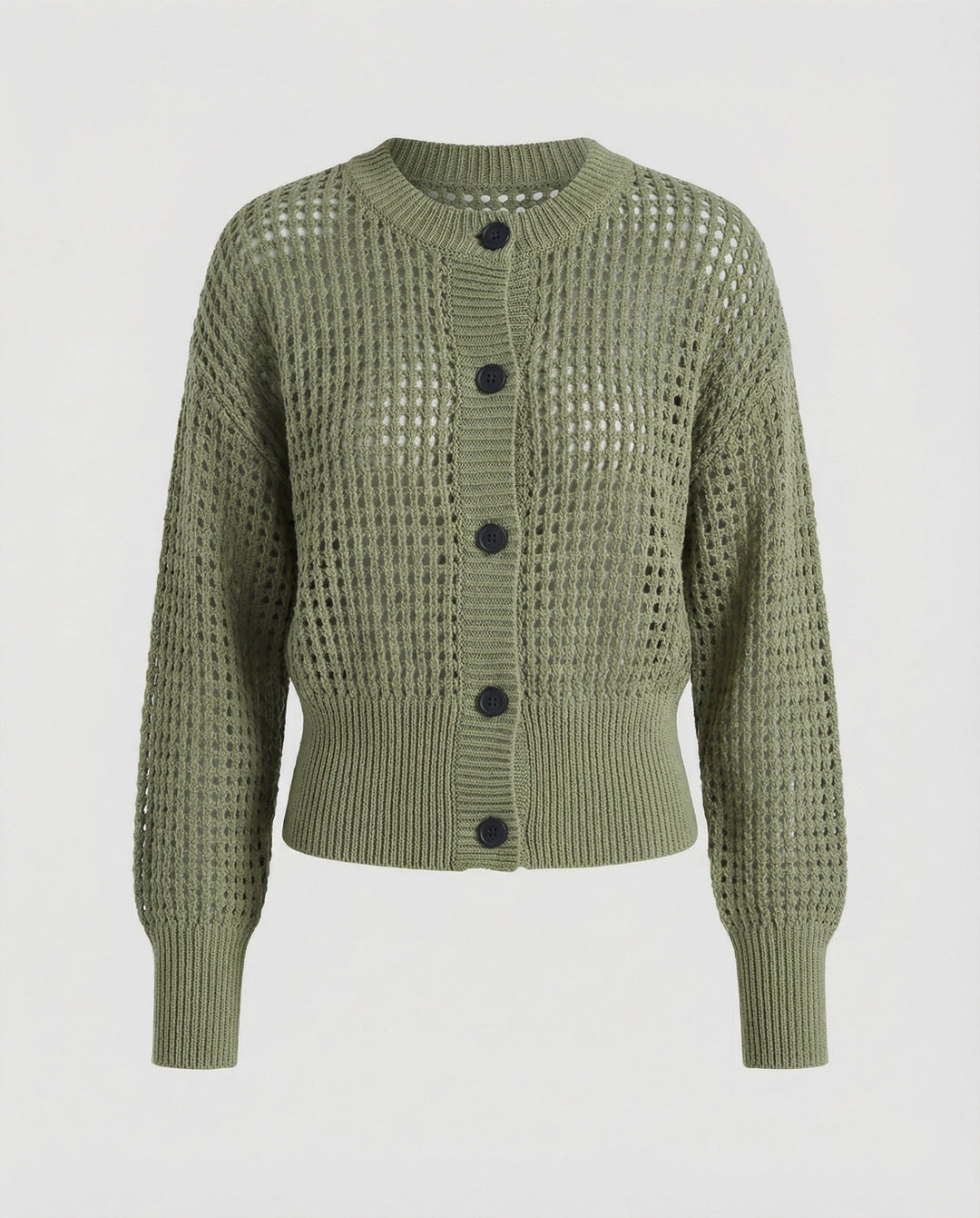 Damen luftiger Strickcardigan