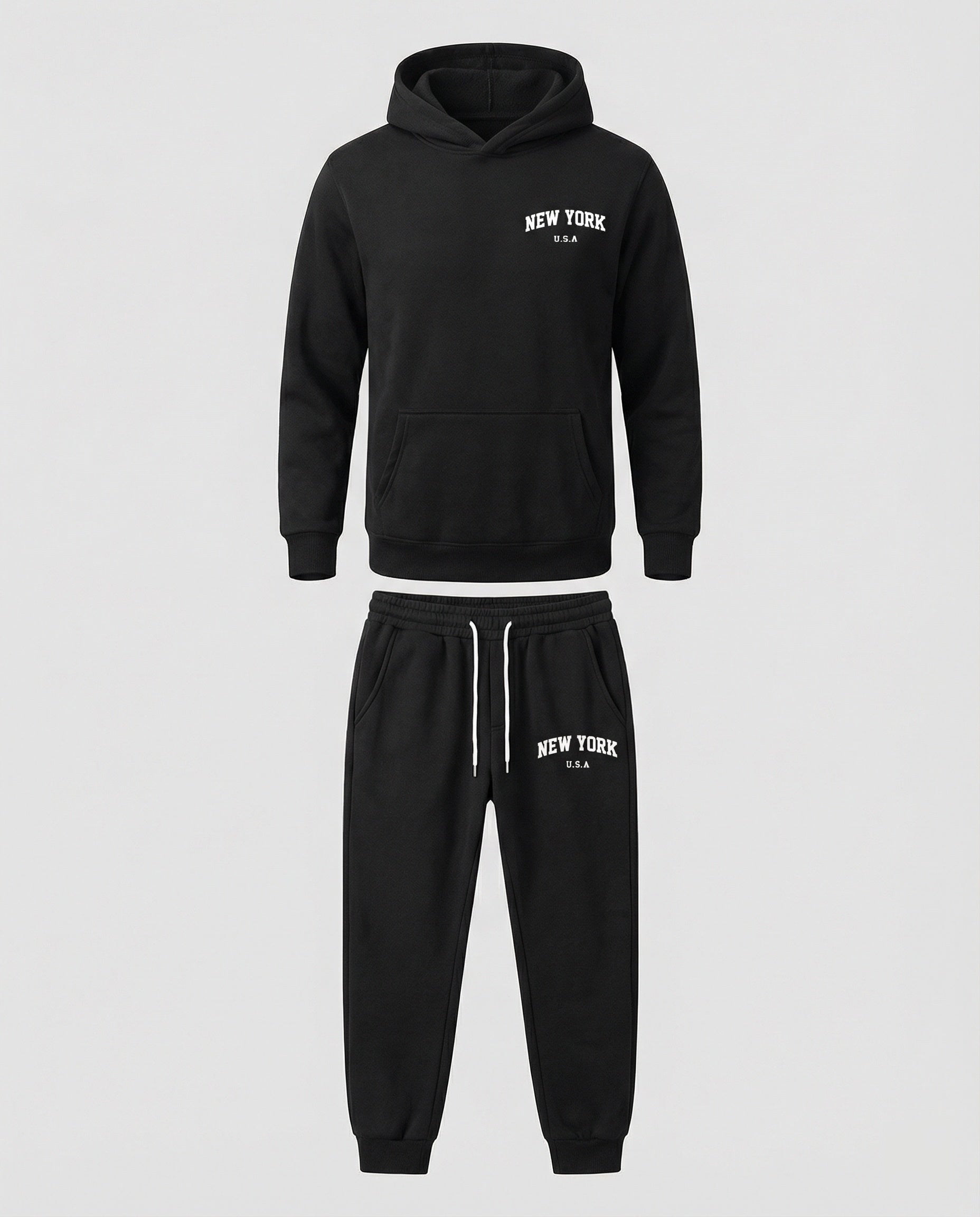 Herren Jogginganzug Herren Hoodie Set