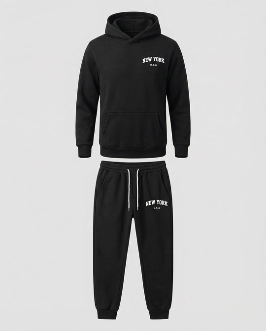 Herren Jogginganzug Herren Hoodie Set