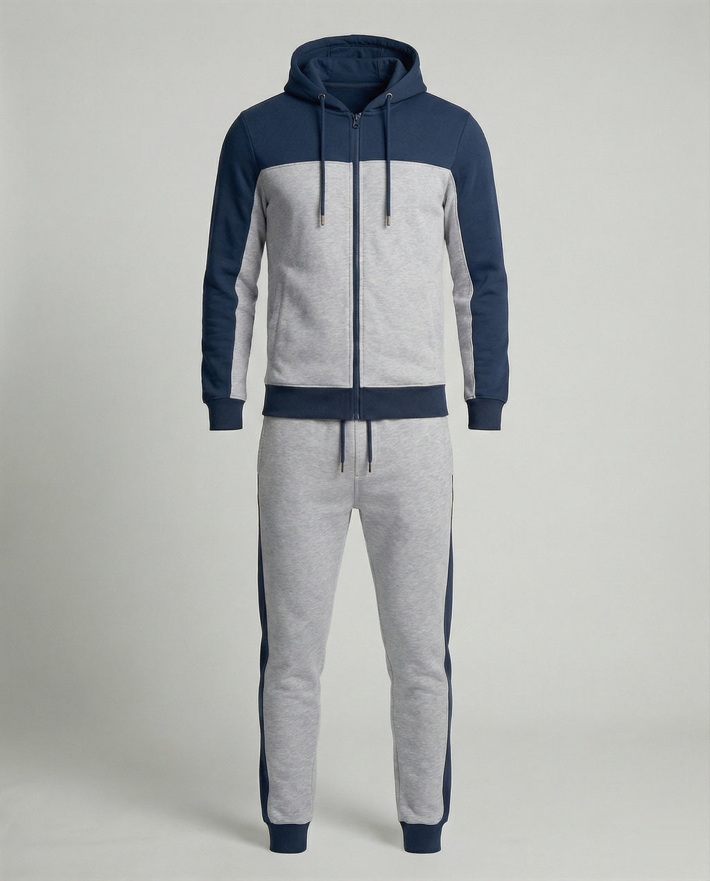 Herren Sportlicher Jogginganzug Slim Fit