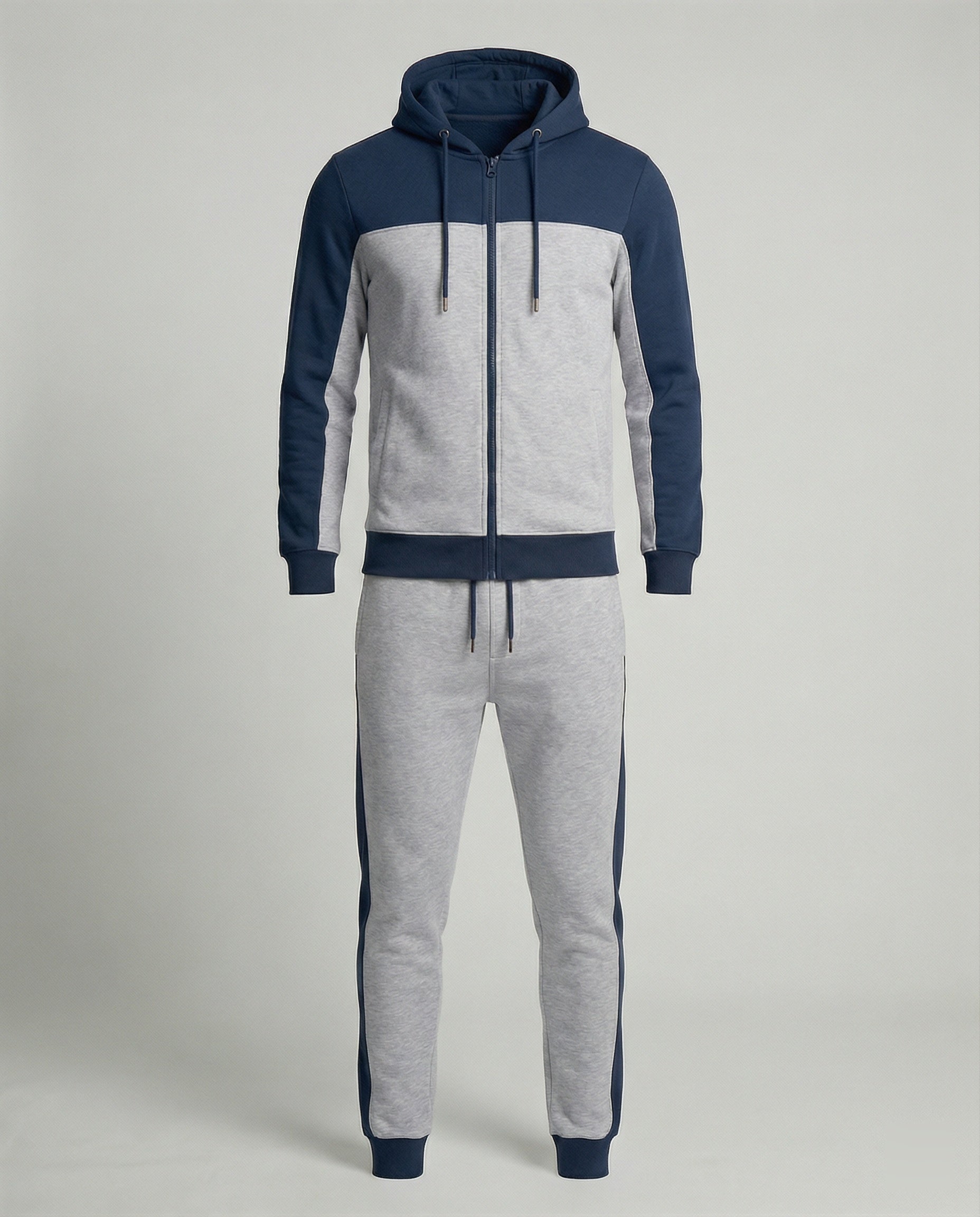 Herren Sportlicher Jogginganzug Slim Fit