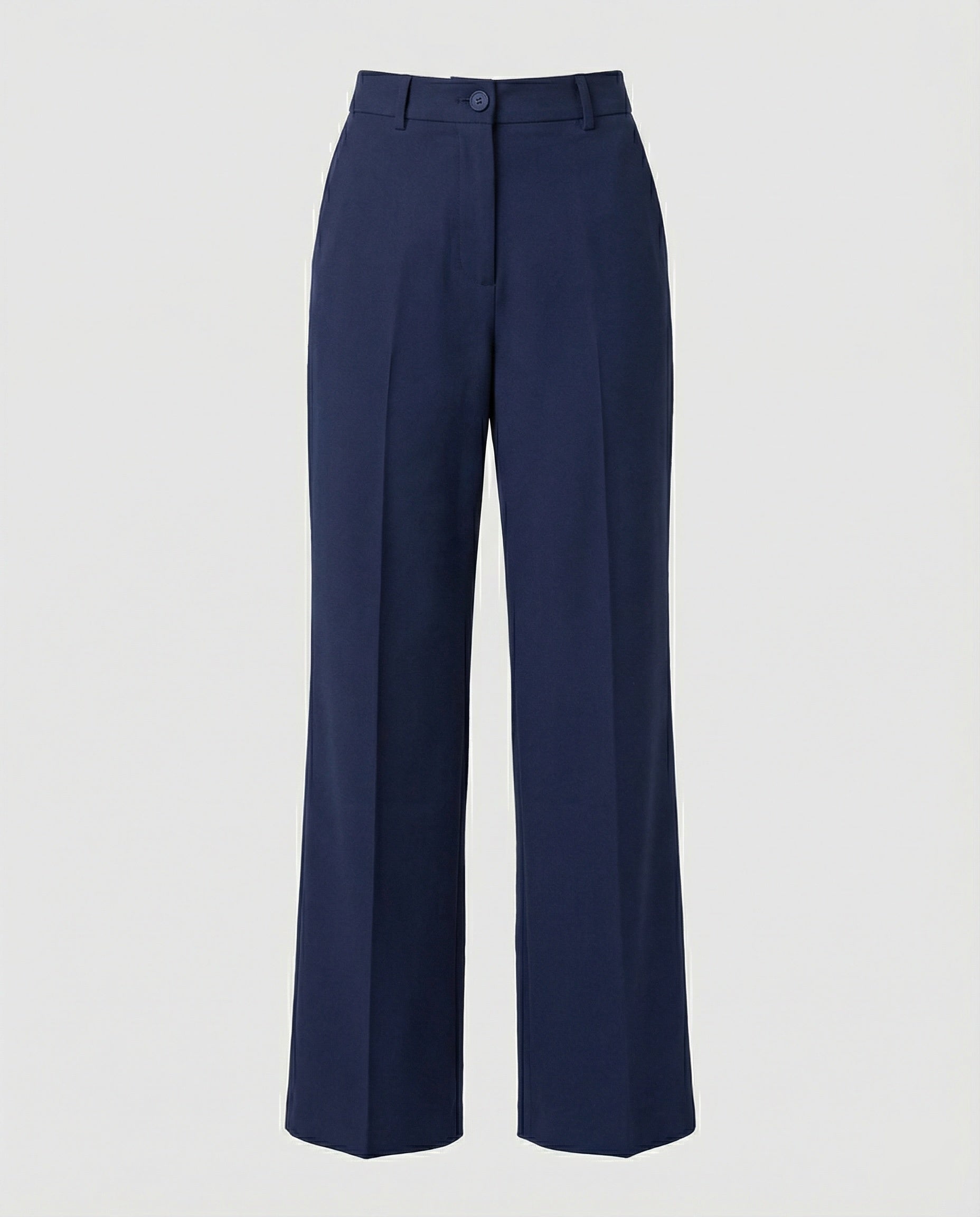 Damen Hochtaillierte Weite Hose