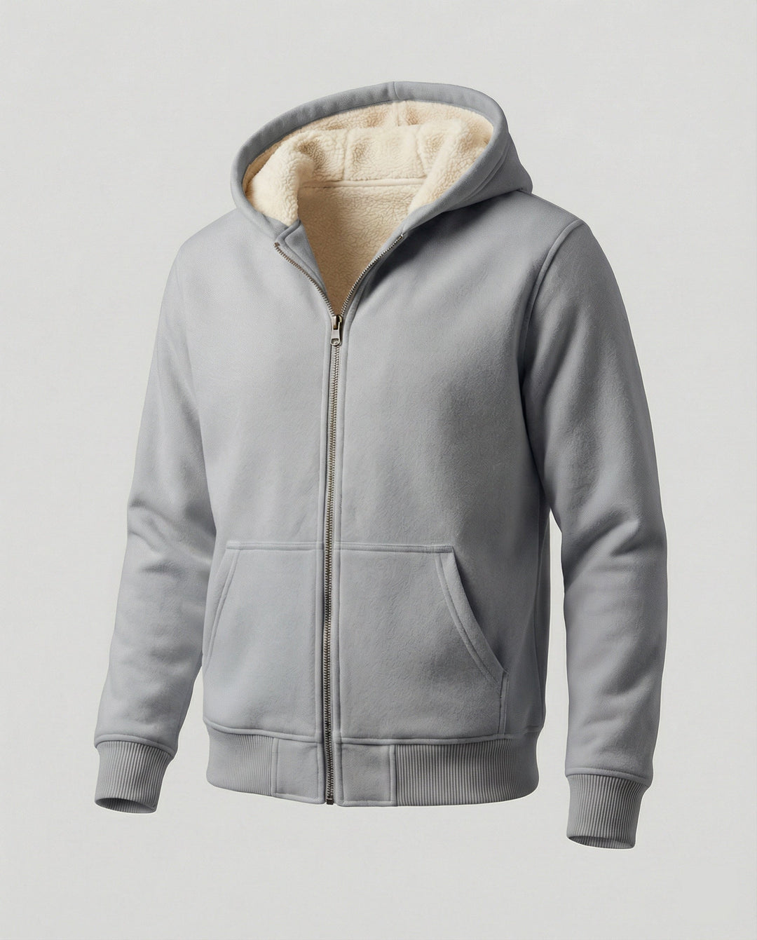 Warmer Fleecegefütterter Winterhoodie für Herren
