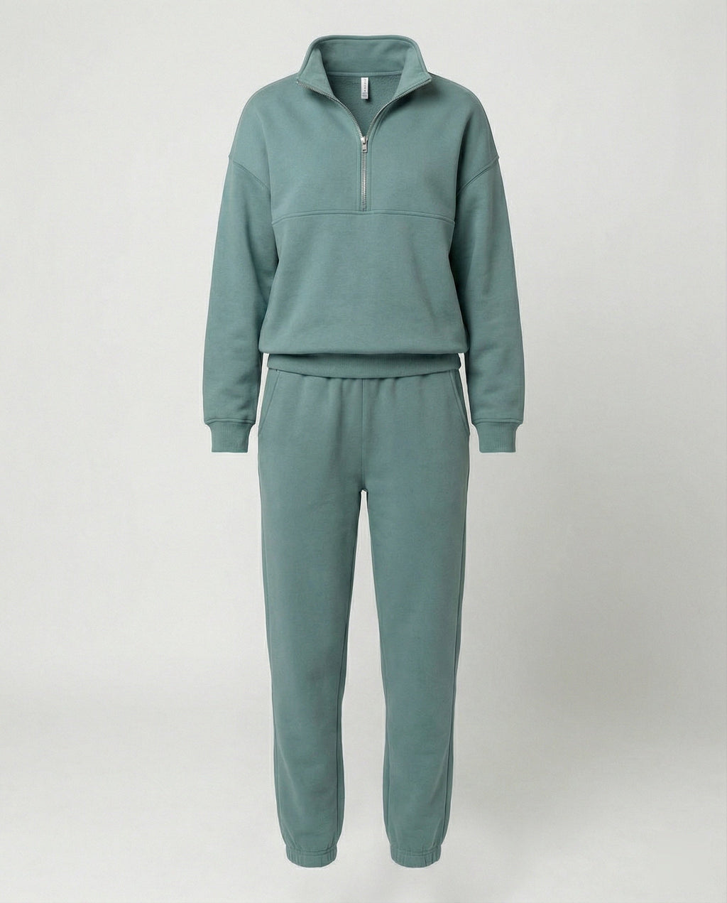 Jogginganzug Damen sportlich mit Zip-Hoodie und Jogginghose