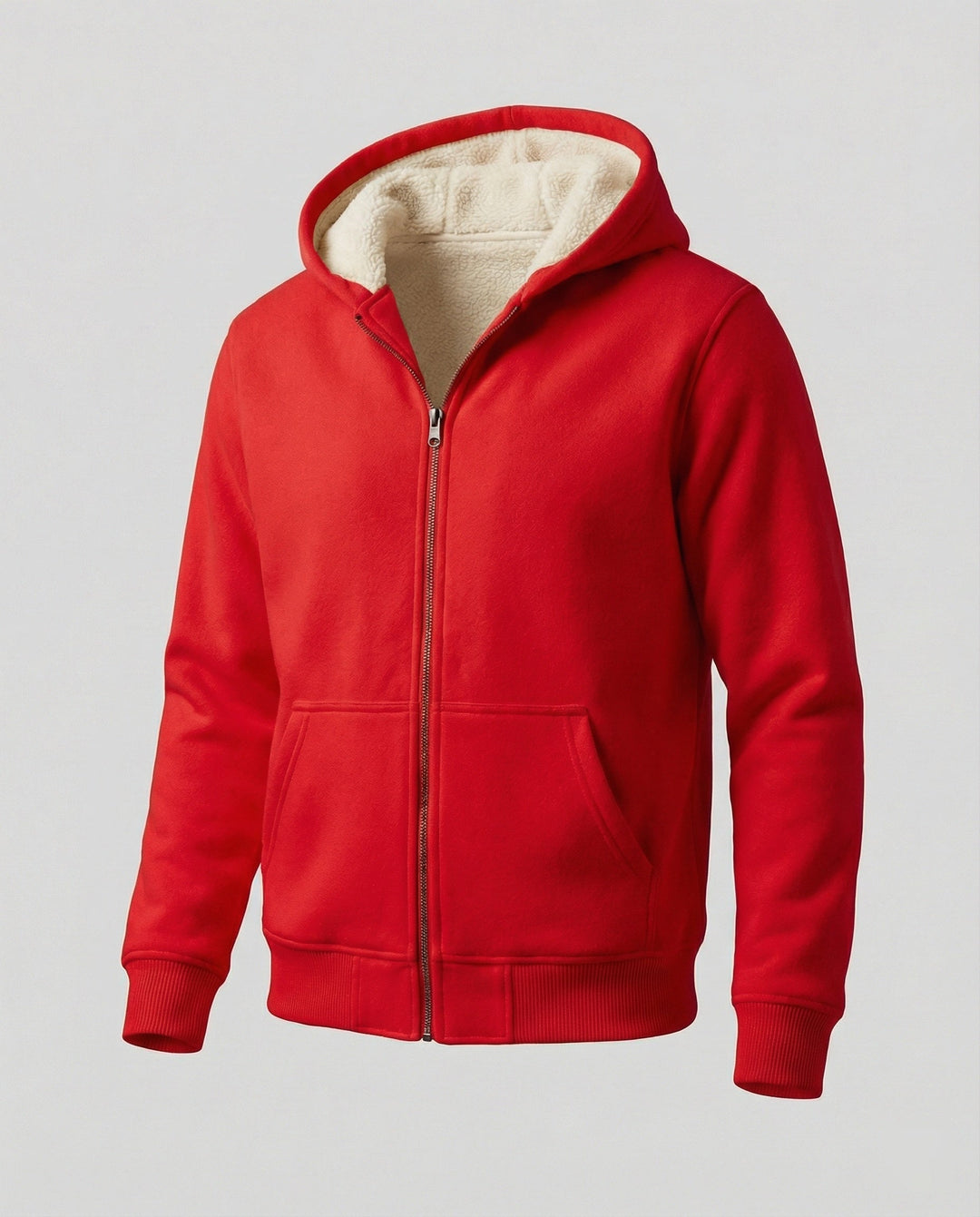 Warmer Fleecegefütterter Winterhoodie für Herren