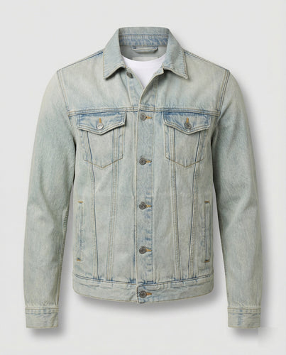 Unisex Jeansjacke Trucker Klassisch