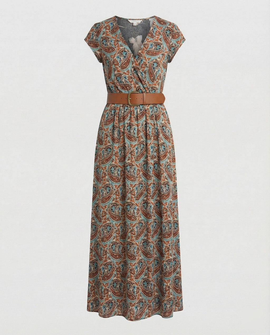 Boho Langes Maxikleid mit Blumenmuster für Sommer & Urlaub