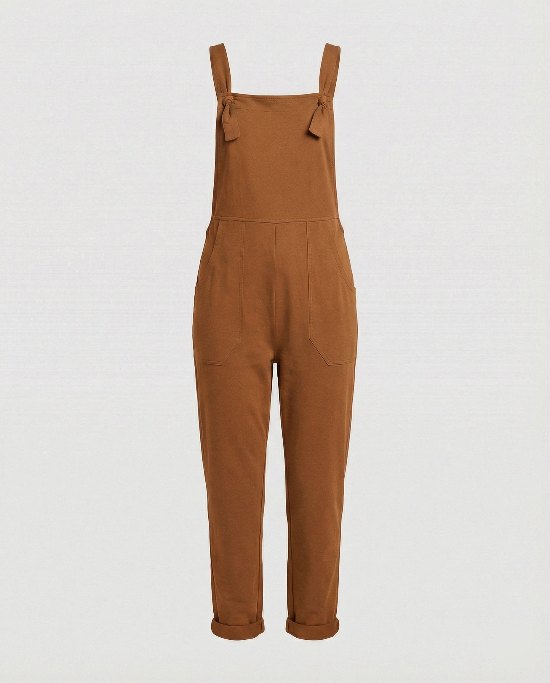 Damen Latzhose Baumwolle Casual