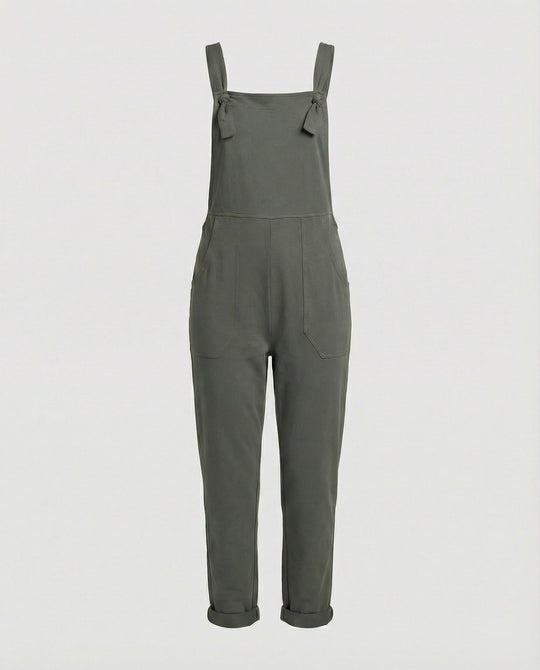 Damen Latzhose Baumwolle Casual
