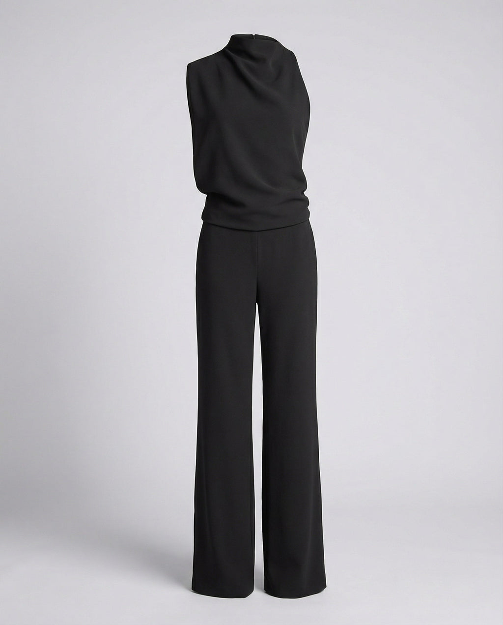 Eleganter Jumpsuit mit Rundhalsausschnitt für Alltag & Besondere Anlässe | ShopNory