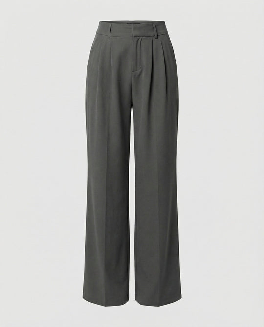 Damen Bundfaltenhose Damen elegant
