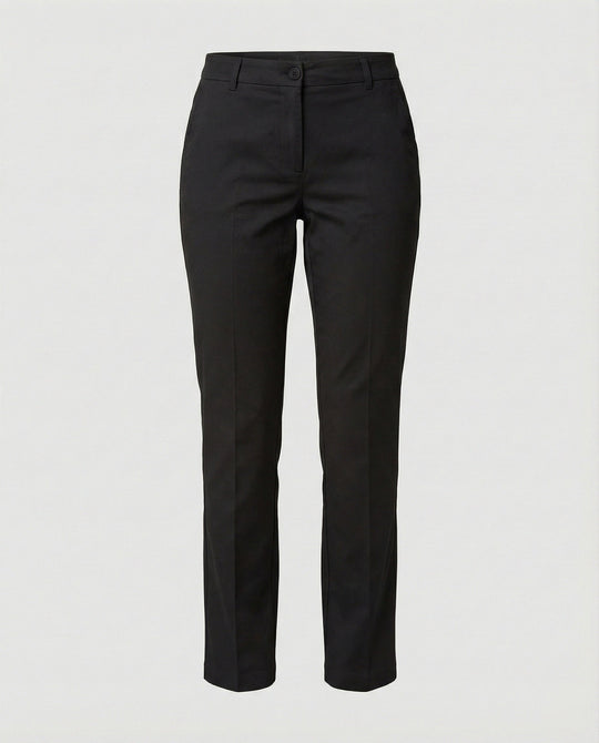 Damen Business Stoffhose mit hohem Bund