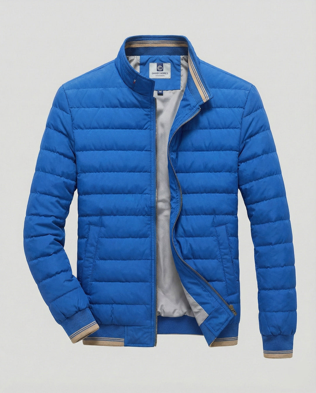 Herren Luxus Daunen-Pufferjacke - Warm & Stylisch